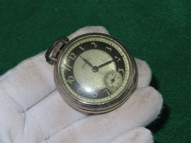 1 & 7/8" Spear Pocket Watch Indian Artifact Arrowhead