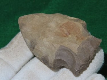 2 & 3/4" Woodland Point Indian Artifact Arrowhead