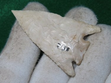 2 & 3/16" Apple Creek Indian Artifact Arrowhead