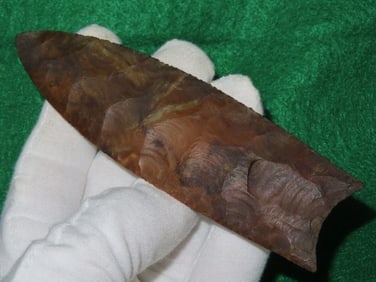 5" Clovis Indian Artifact Arrowhead