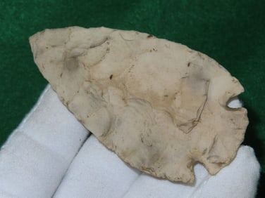 2 & 1/2" Dovetail ex - Kovack Collection Indian Artifact Arrowhead