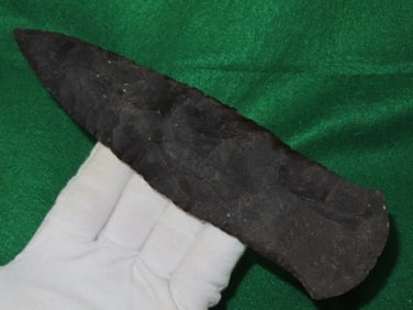 8 & 1/2" Spud/Knife rare piece Indian Artifact Arrowhead