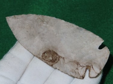 4 & 1/2" Dovetail Indian Artifact Arrowhead