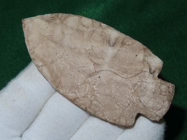 3 & 3/4" Hardin ex - Kovack Collection Indian Artifact Arrowhead