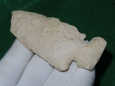 3 & 7/8" Thebes ex - Kovack Collection Indian Artifact Arrowhead