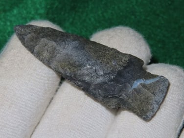 2 & 1/4" Hardin ex - Kovack Collection Indian Artifact Arrowhead