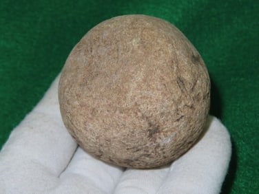 2 & 1/4" Game Ball ex - Kovack Collection Indian Artifact Arrowhead