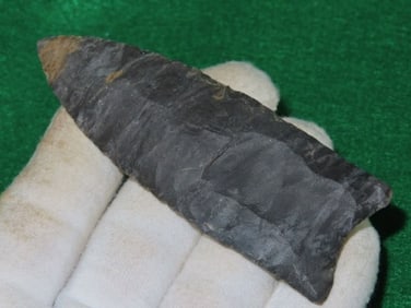 3 & 3/4" Clovis ex - Kovack Collection Indian Artifact Arrowhead