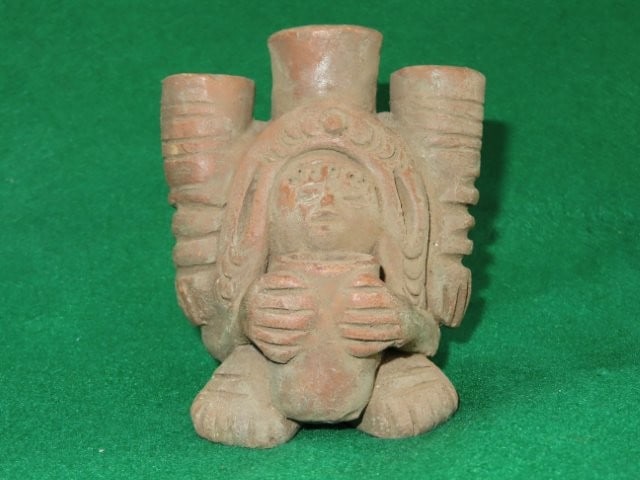 4 & 3/4" Insince Bornner Pre-Columbian Indian Artifact Arrowhead (1 of 7)