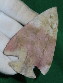 3 & 7/8" Snyders ex - Kovack Collection Indian Artifact Arrowhead