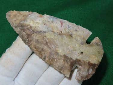 4 & 1/2" Dovetail ex - Kovack Collection Indian Artifact Arrowhead