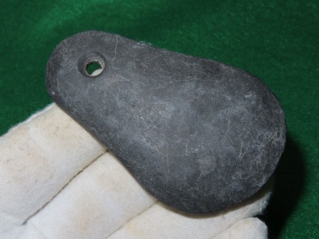 3" Slate Pendant Indian Artifact Arrowhead (1 of 4)