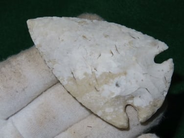 3 & 1/8" Snyders Indian Artifact Arrowhead