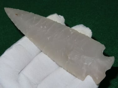 5 & 1/8" Novaculite Archaic Point Indian Artifact Arrowhead