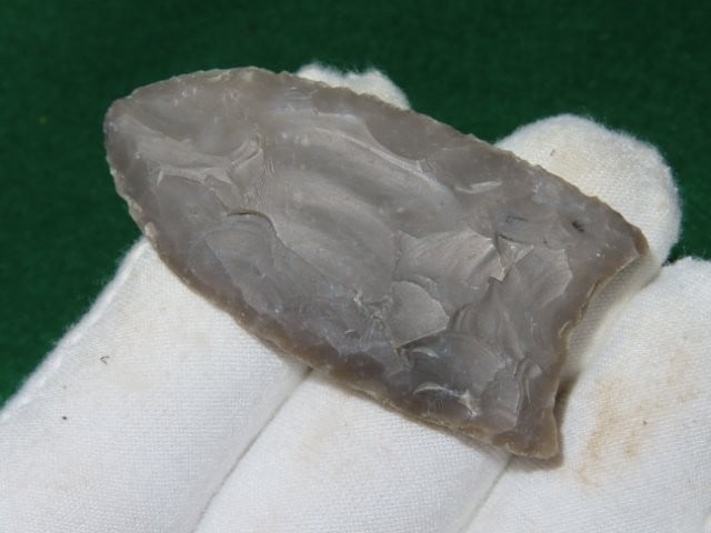 2 & 1/4" Clovis Indian Artifact Arrowhead (1 of 4)