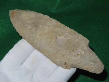 6 & 1/2" Adena Indian Artifact Arrowhead