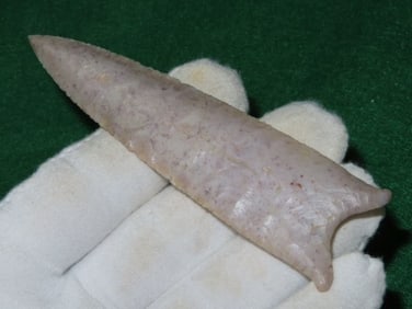 4 & 3/8" Dalton Indian Artifact Arrowhead