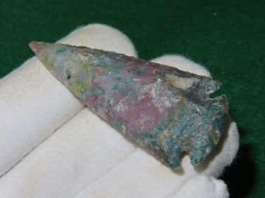 2 & 5/8" Dovetail Indian Artifact Arrowhead