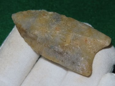2 & 1/2" Clovis Indian Artifact Arrowhead