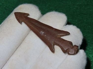2 & 1/2" Bone Harpoon Indian Artifact Arrowhead