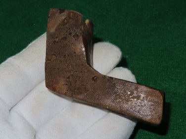 3" Elbow Pipe Indian Artifact Arrowhead