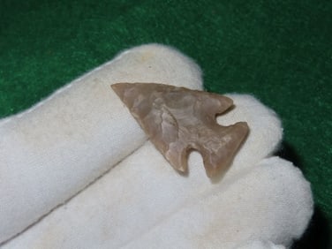 1 & 1/4" Bird Point Indian Artifact Arrowhead