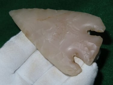 4" Novaculite Calf Creek Indian Artifact Arrowhead