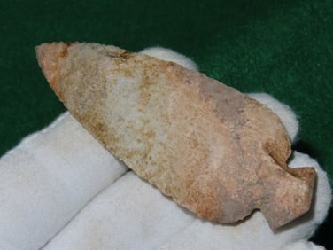 3 & 5/8" Ovid Knife Indian Artifact Arrowhead
