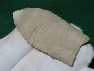 2 & 3/4" Clovis Indian Artifact Arrowhead