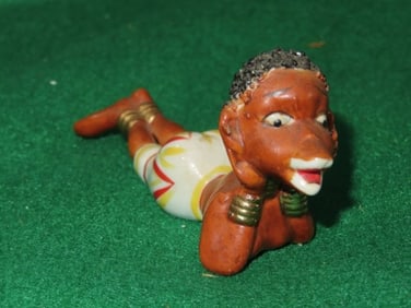 4 & 1/4" Antique Figure Indian Artifact Arrowhead