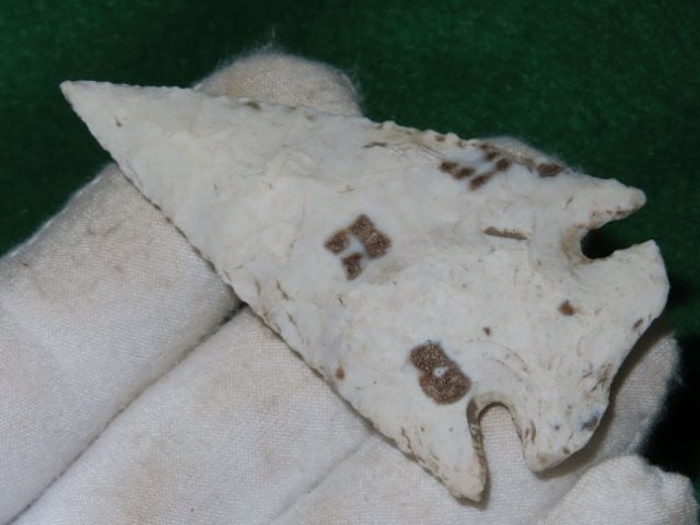 3" Dovetail Indian Artifact Arrowhead (1 of 4)