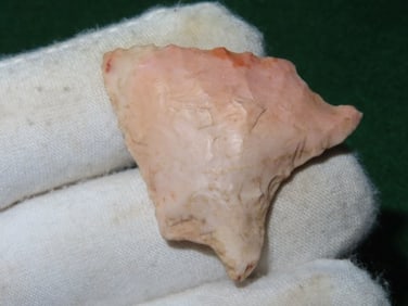 1 & 3/8" Hardaway Dalton Indian Artifact Arrowhead