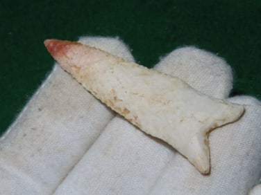 2 & 1/4" Dalton Indian Artifact Arrowhead