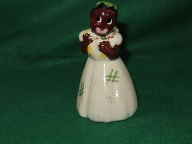 5" Antique Salt & pepper shakers