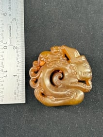 Chinese Jade Hongshan Figurine