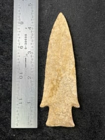 4 & 1/2" Hardin Indian Artifact Arrowhead