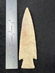 5 & 1/4" Hardin Indian Artifact Arrowhead
