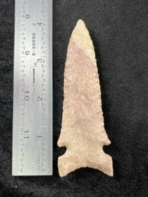 4 & 1/16" Graham Cave Indian Artifact Arrowhead