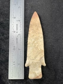 4 & 5/8" Etley Indian Artifact Arrowhead