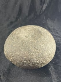 Large Discoidal Indian Artifact Arrowhead