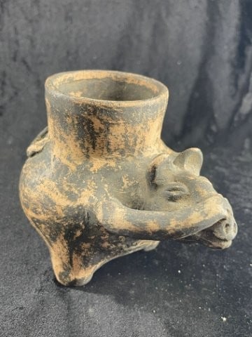 Pre-Columbian Pottery Vessel Indian Artifact Arrowhead (1 of 8)