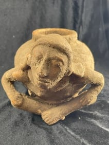 Pre-Columbian Pottery Vessel Indian Artifact Arrowhead