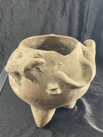 Pre-Columbian Pottery Vessel Indian Artifact Arrowhead