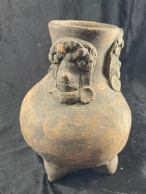 Pre-Columbian Pottery Vessel Indian Artifact Arrowhead