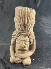 Pre-Columbian Pottery Vessel Indian Artifact Arrowhead