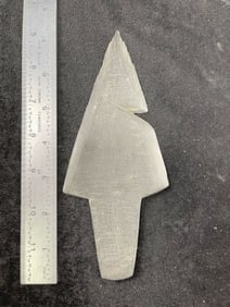 Slate Spear Indian Artifact Arrowhead