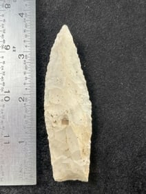 Agate Basin Indian Artifact Arrowhead