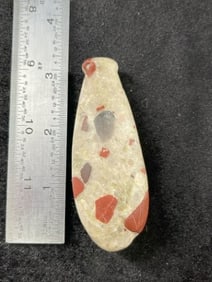 Congomerlant Plummet Indian Artifact Arrowhead