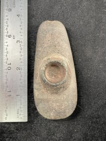Stone Pipe Indian Artifact Arrowhead