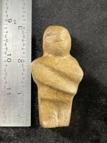 Stone Human Effigy Indian Artifact Arrowhead